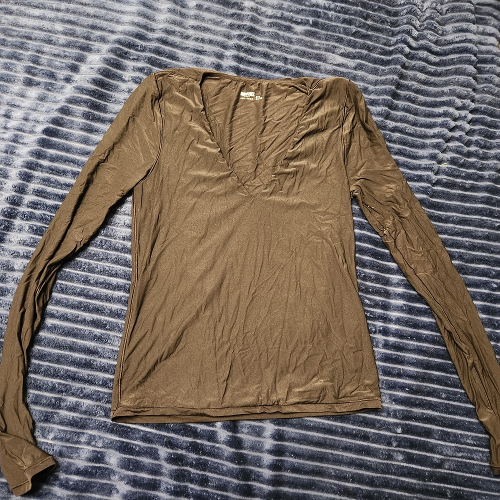 Aerie Black Smoothez Long Sleeve